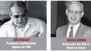 Os EUA de Lincoln Gordon organizaram  golpe de 64; e preparam novo bote na América do Sul