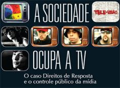 Livro publicado pelo Intervozes aborda o caso do programa 'Direitos de Resposta'. Foto: Reprodução