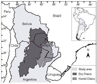 Mapa Chaco