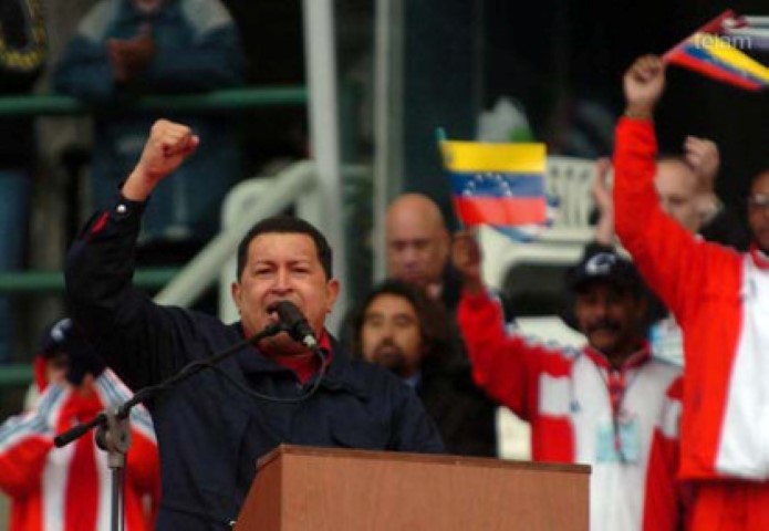 Chávez en Mar del Plata