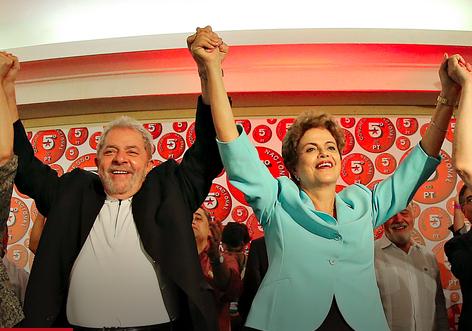 Lula y Dilma