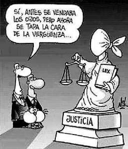 caricatura justicia