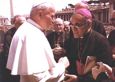 Romero y JPII