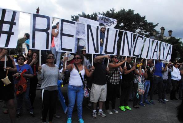 protestas guatemala