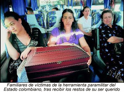 familiares victimas colombia