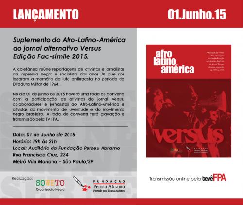 afrolatinoamerica convite afrolatinoamerica convite lancamento