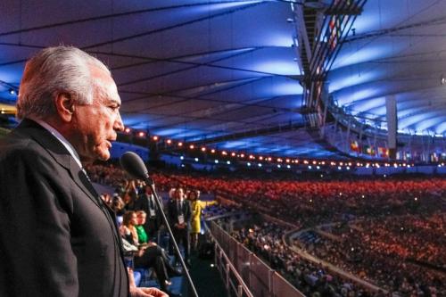 Foto: Beto Barata/PR As vaias irrecorríveis na inauguração das Olimpíadas as varias