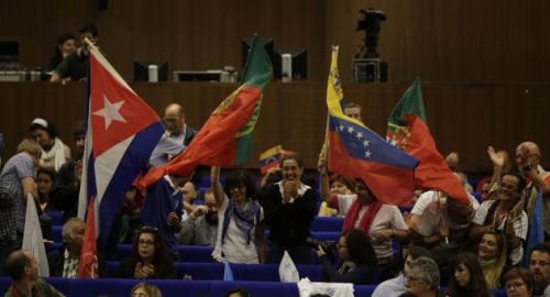 Mov. Sociales en cumbre UE   CELAC bruselas integracion alatina ue