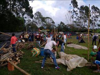  campesino protesta colombia