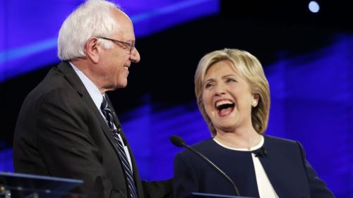 Foto: Huffington Post clinton y sanders   huffington post