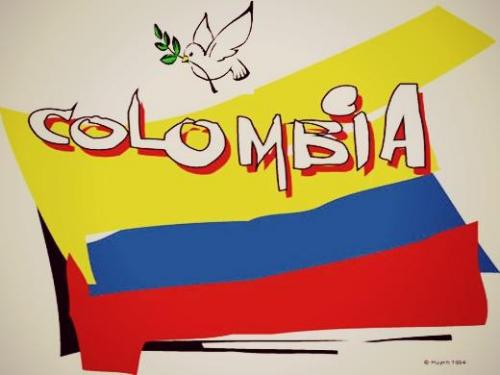 bandera colombia colombia telesur