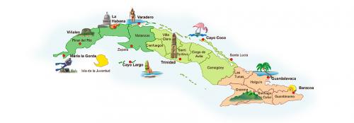 Imagen: Cuba Hotel Guidebook cuba tourism map   cuba hotel guidebook