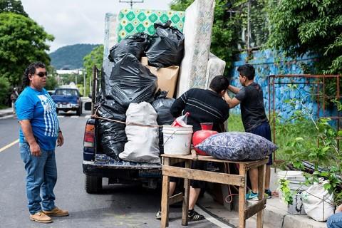 Foto: ContraPunto desplazados desplazamiento forzado mobile
