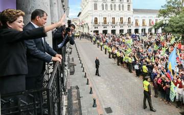 Foto: Roberto Stuckert Filho/PR dilma correa quito