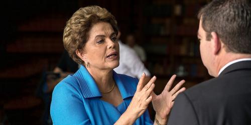 “Este gobierno interino e ilegítimo, será un gobierno bastante conservador en todos los aspectos", afirmó Dilma en entrevista con The Intercept. Foto: The Intercept dilma intercept