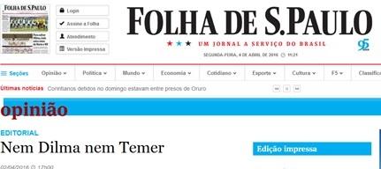  editorial folha