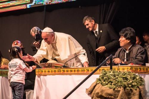 Papa Francisco en el II EMMP emmp pp francisco nina