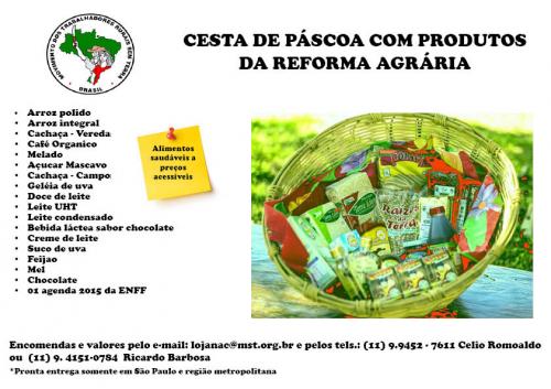  mst produtos reforma agraria