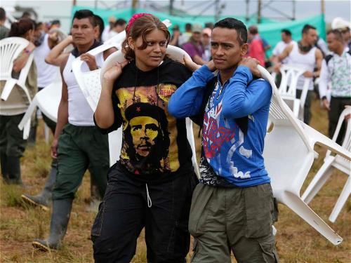 Foto: Resumen Latinoamericano  guerilleros farc