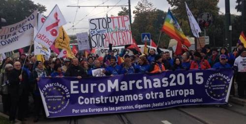 Foto: Attac France Euro marcha