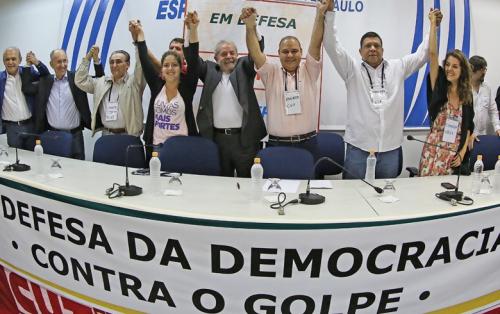 Foto: Ricardo Stuckert/ Instituto Lula lula defensa contra golpe