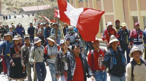 manifestacion peru