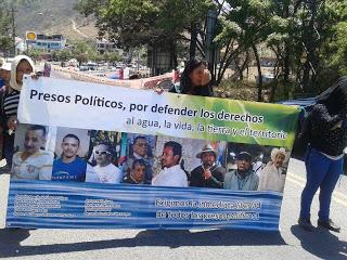 La Marcha en su recorrido desde la Mesilla hasta Huehuetenango marcha guatemala