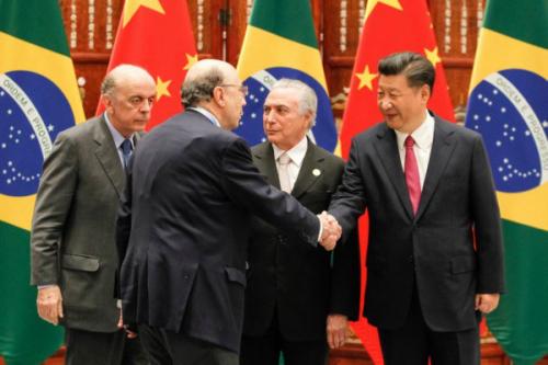 Foto: Michel Temer e o chanceler José Serra na China Beto Barata/PR micheltemer