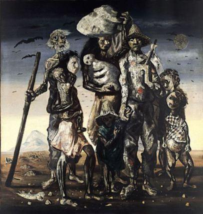 Foto: Quadro “Os Retirantes” de Cândido Portinari. os retirantes