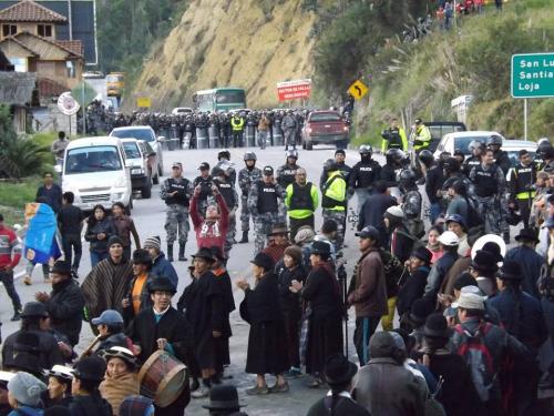 Foto: ANRed paro ecuador 08 2015   anred