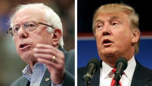 Foto: Telesur trump sanders   telesur