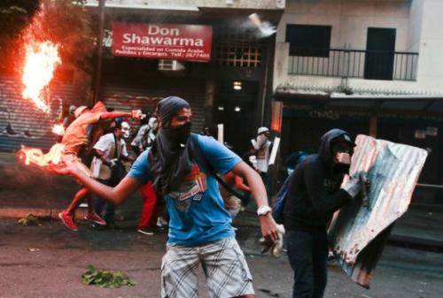  venezuela protestas violentas